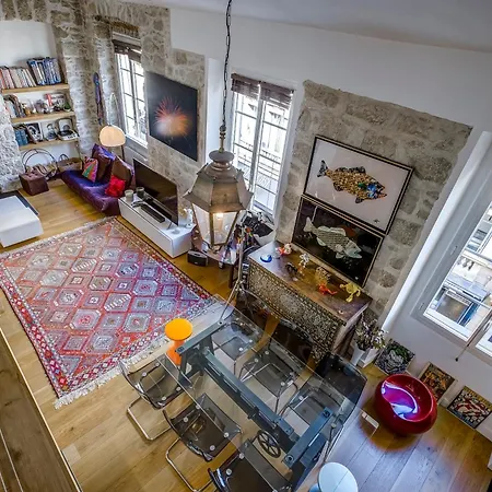 Apartmán Artist Loft Duplex Jack Sparrow Air Conditionne Et Parking Nice